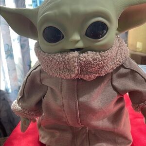 Mattel Green Alien Plush with Tan Jacket